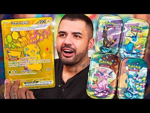 Bruno abre produtos de Pokémon TCG