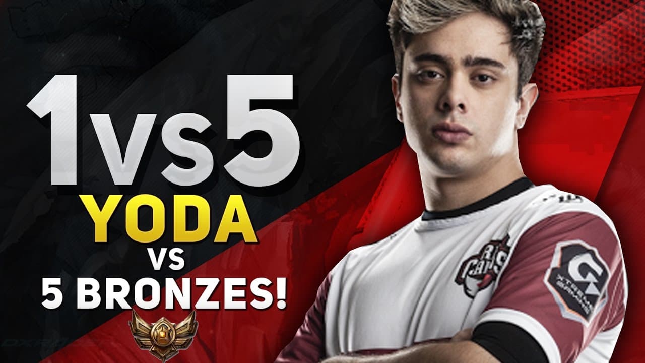 Miniatura do vídeo: Yoda contra cinco jogadores Bronze