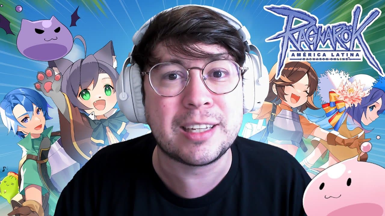 Conteúdo da campanha Ragnarok LATAM com Tixinha