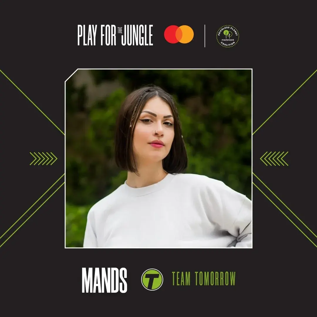 Card de Mands no Play for the Jungle, ativação de Mastercard e Riot Games Brasil
